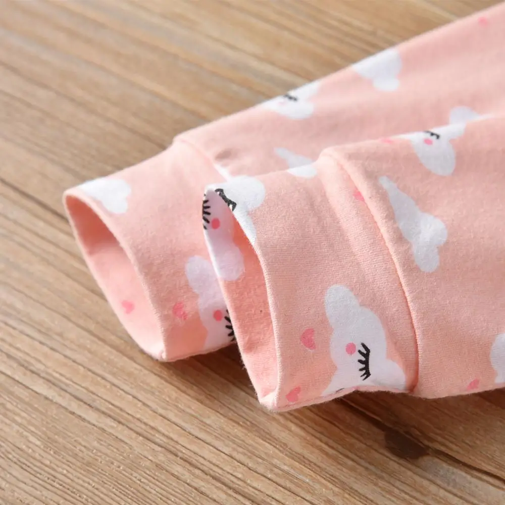 Four Season Baby Girl Snap Romper Clothes for New Born with Headband Cotton infants Girl Long Sleeve Clothing for 0 to 18months