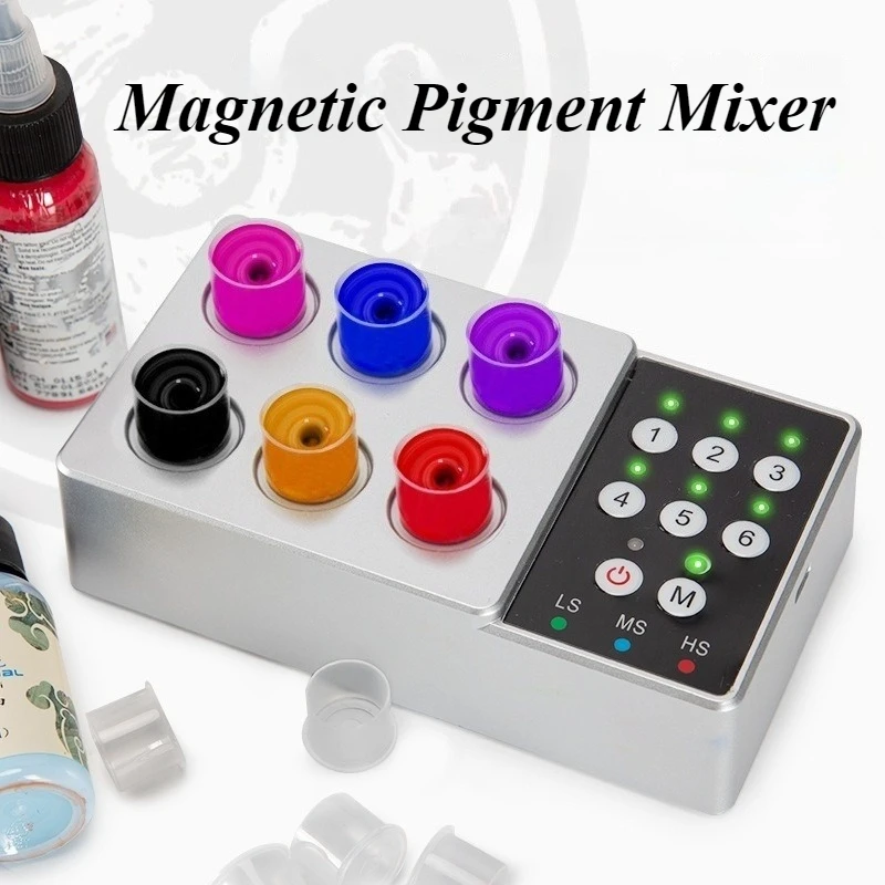 

Permanent Makeup Paint Shaker Portable Wireless Paint Stirrer Woman Tattoo Ink Mixer Professional Art Makeup Tattoos Supplies