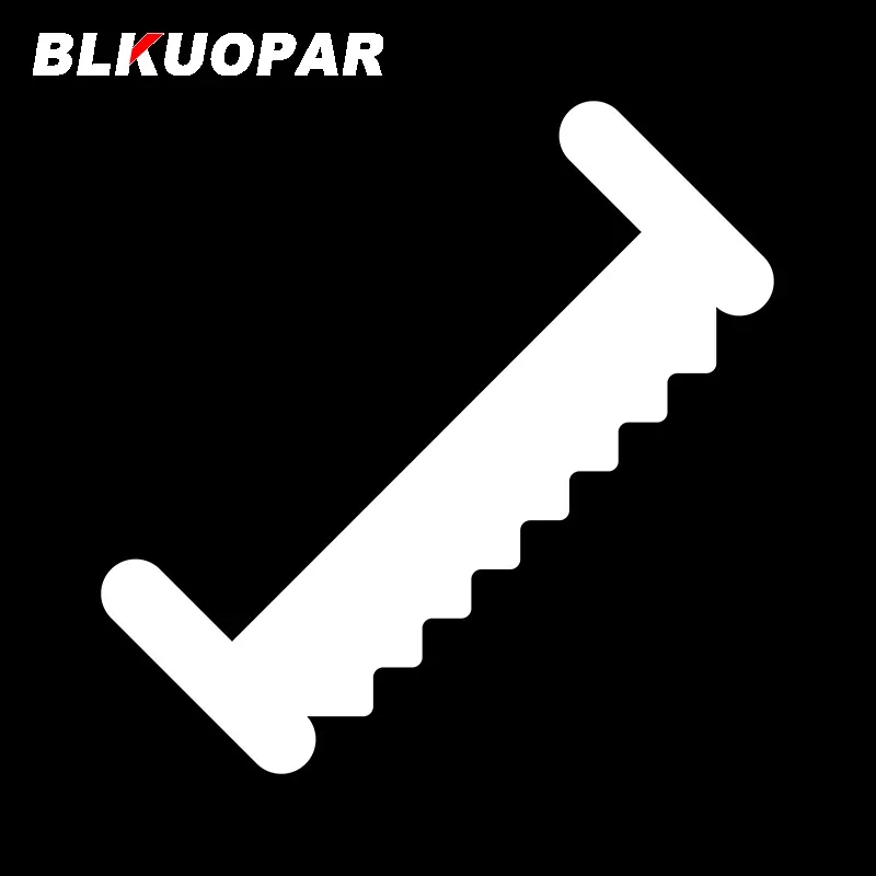 BLKUOPAR for Saw Car Stickers Waterproof Fashionable Decals Simple Creative Vehicle Skateboard Decor Funny Cartoon Graphics