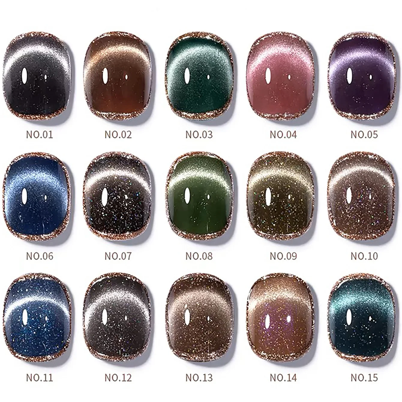 1 Uds SHAKA Super brillante negro ojo de gato Gel esmalte de uñas tienda de uñas arte de uñas hogar DIY diseño de uñas para mujeres niñas suministros de manicura