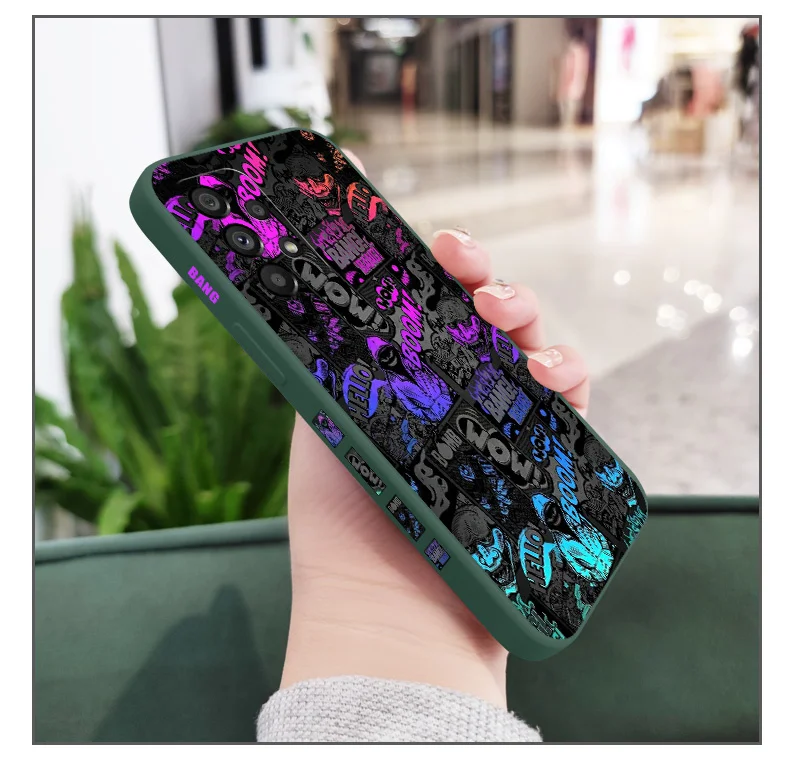 Blackface Clown Hülle für Samsung Galaxy A73 A53 A33 A23 A13 A72 A52 A52S A32 A22 A12 A71 A51 A31 A21S 4G 5G Cover – Detail 9