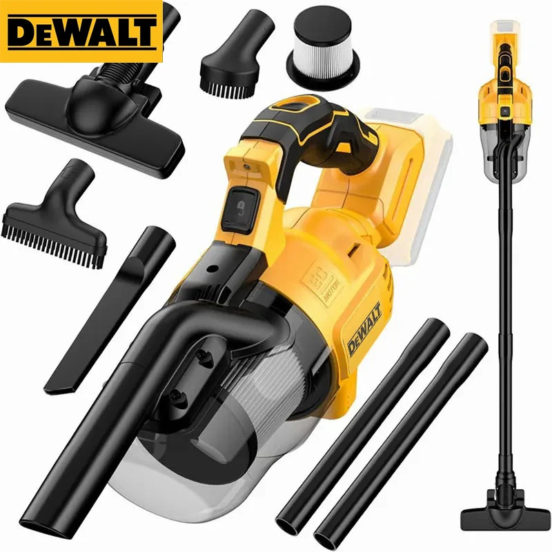 

DEWALT 20V Cordless Vacuum Cleaner 18V powerful, LED Lighting, 0.7L Large Dust Cup,for Home and Car Interior Cleaning