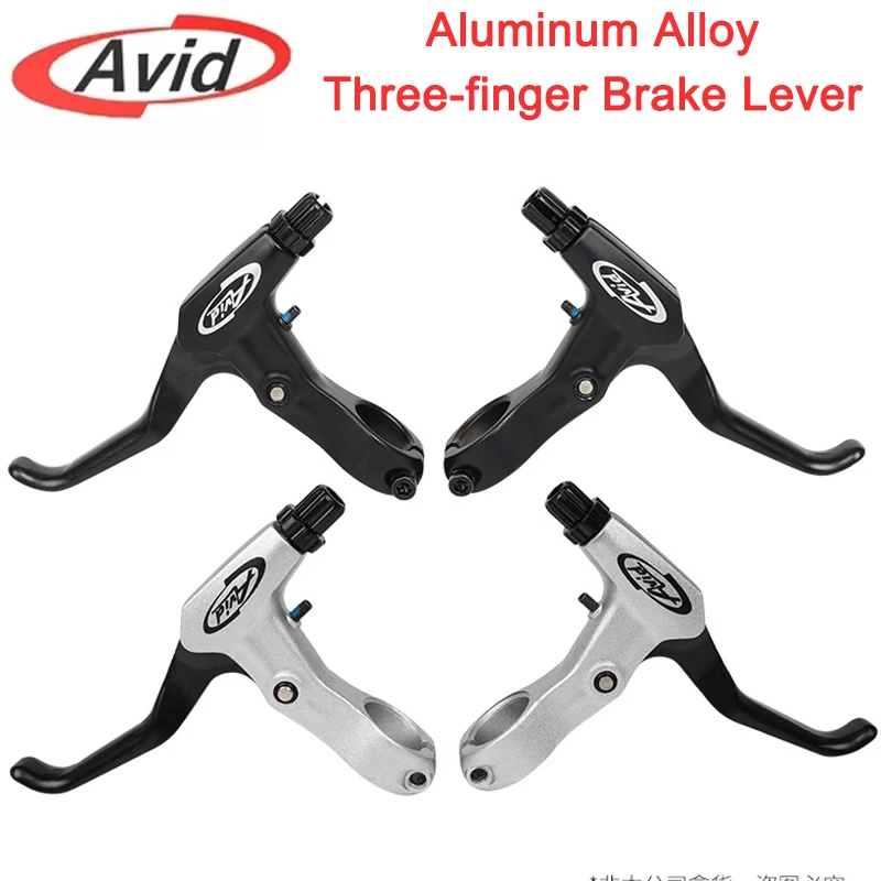 

AVID Bicycle Brake Lever Non-slip Road Mountain Bike Brake Handle Lever Aluminum Alloy V-brake Disc Brakes Levers Bike Part