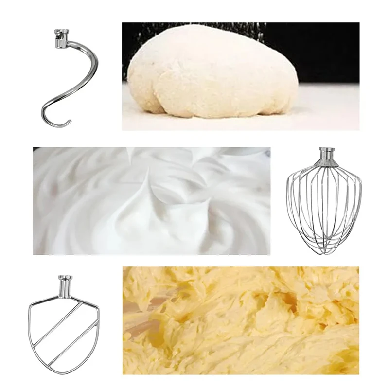 7L Planetary Speed Chef Machine Low Noise Stand Mixer for Cream/Dough Kneading Food Mixer Egg Beater Kitchen Appliance Cuisine