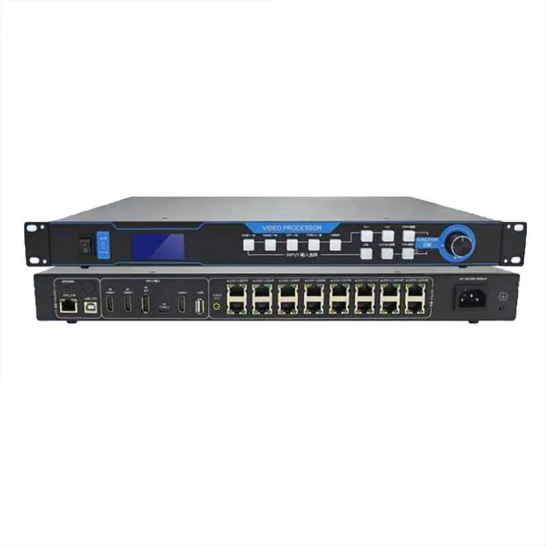 ZH-Z16S Full Color Synchronous Four Screen LED Video Processor Indoor Outdoor Max 10400000 Pixels Sign Splicer
