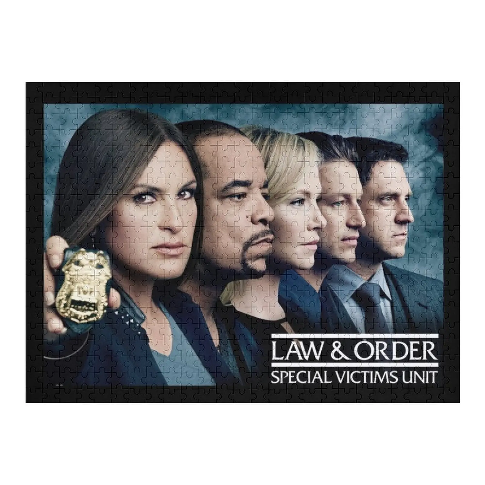 

Law & Order SVU Team Jigsaw Puzzle Custom Wood Woods For Adults Jigsaw For Kids Puzzle