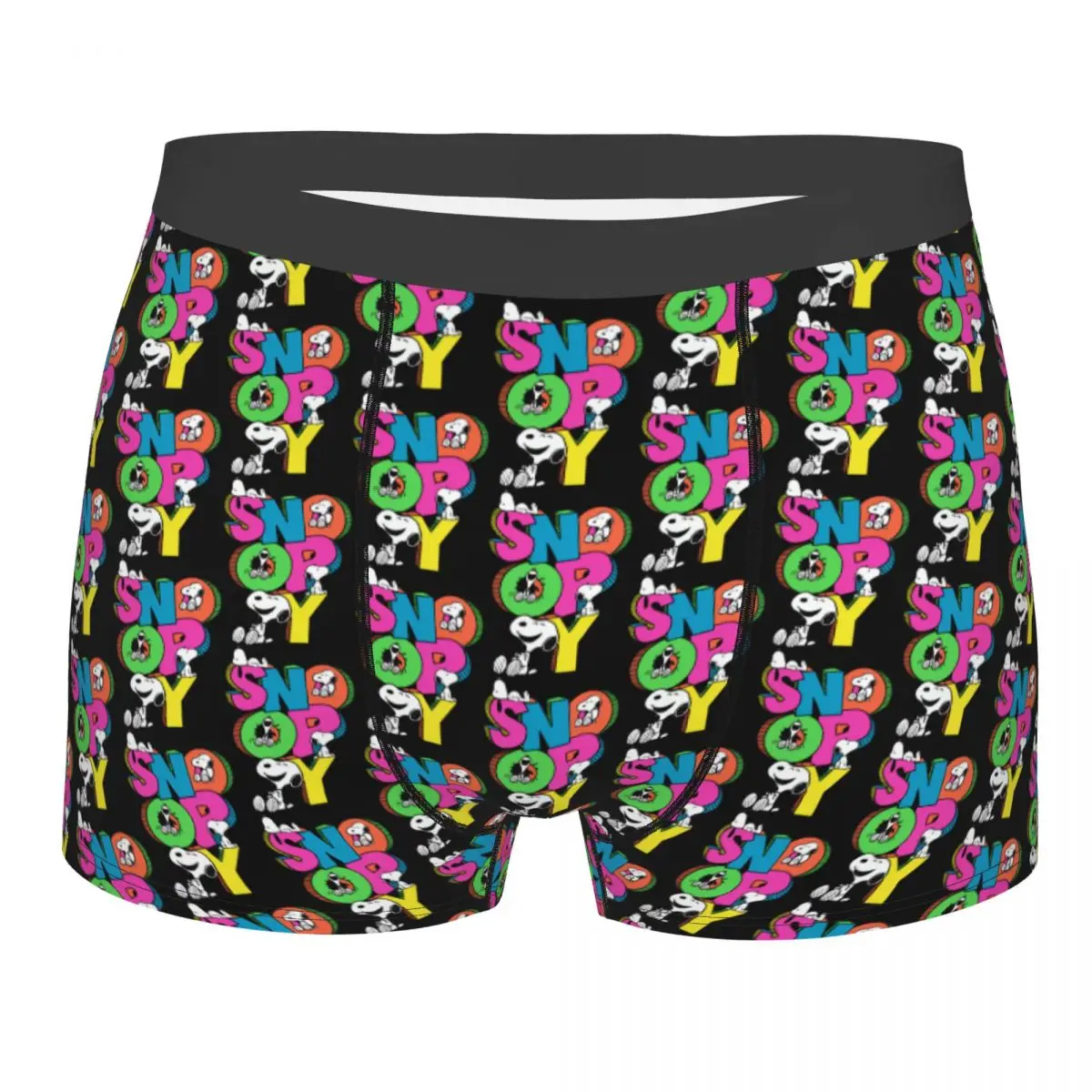 

Custom Male Fashion S-snoopys Animated Cartoon Underwear Boxer Briefs Stretch Shorts Panties Underpants