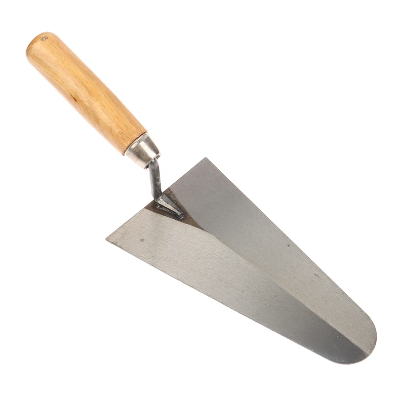 1PCS Float Margin Trowel Bucket Stainless Steel Concrete Finishing Trowel Spatula Construction Tools Wall Plastering Hand Tool