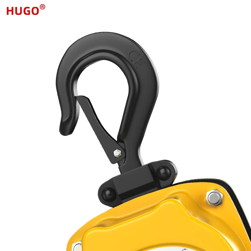 HUGO Mini Chain Hoist 0.25/1/2/3 Ton Hand Hoist For Lifting Manual Operated Chain Pulley Block