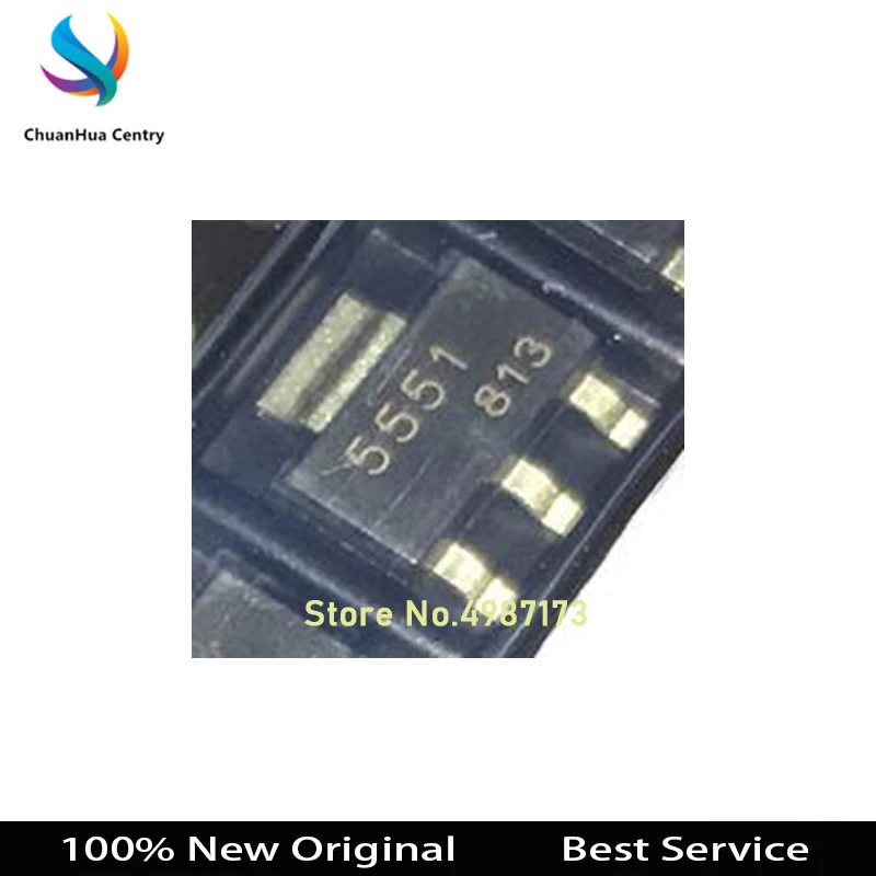 PZT5551 SOT223 جديدة وأصلية ، متوفر ، 20 في المخزون لكل لوت