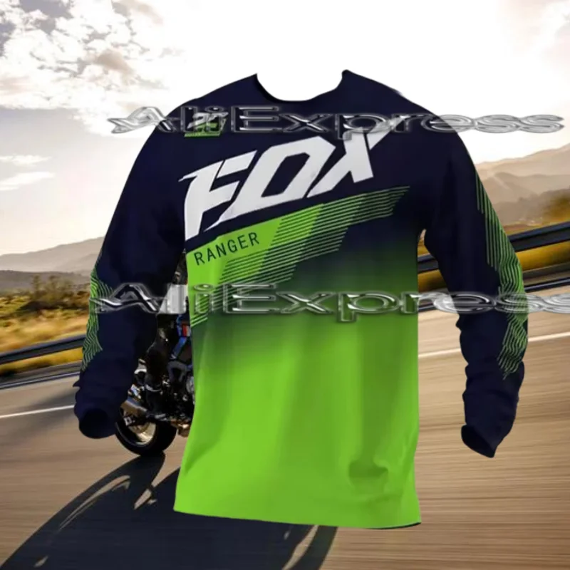 

2025 Children's clothing,Maillot de cyclisme à manches longues pour hommes, chemises , descente, tout-terrain, moto , MTB,FCX,OX