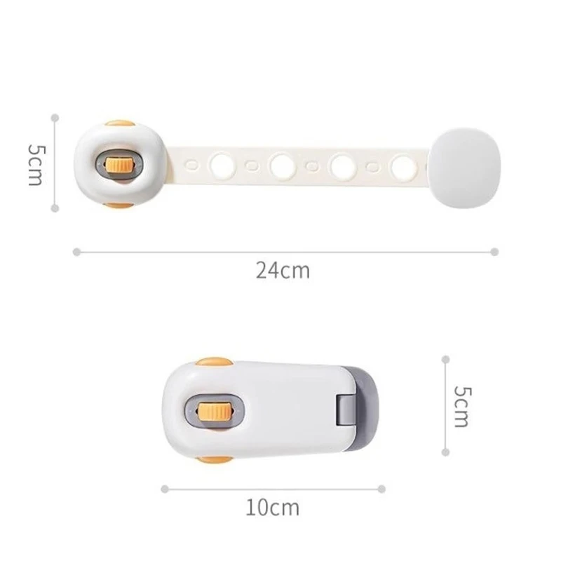 أقفال أمان متعددة الوظائف للأطفال، قفل يدوي مضاد للقرصة، قفل باب الخزانة، أقفال درج الثلاجة الواقية للأطفال
