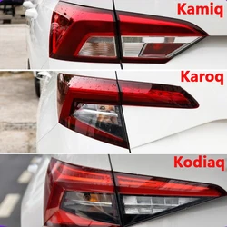 For VW Skoda Kodiaq Karoq Kamiq Car LED Rear Bumper Light Brake Lights Turn Signals Tail Lamp Assembly Accessories