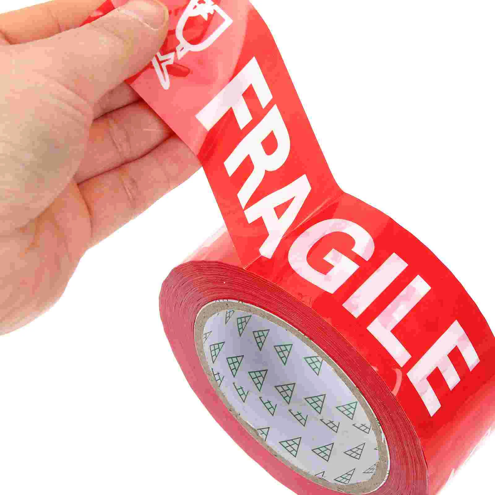 Fragile Warning Tape Shipping Boxes Stickers Packing for Moving Care Adults Packaging Dispenser Adhesive