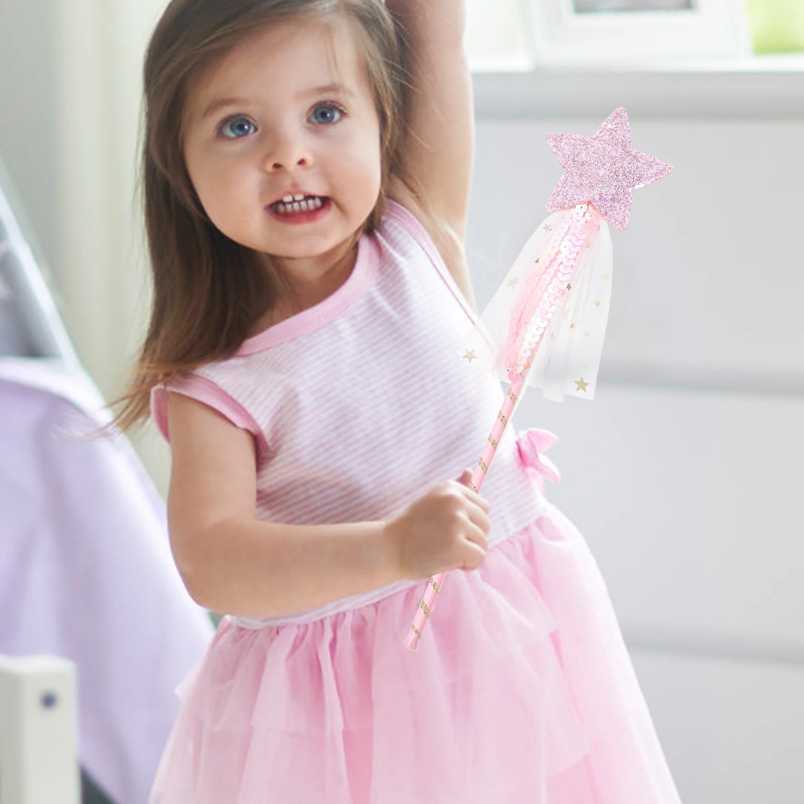 

4 шт., декоративная волшебная палочка для кошек, декоративный костюм для девочек, аксессуар для ролевых игр