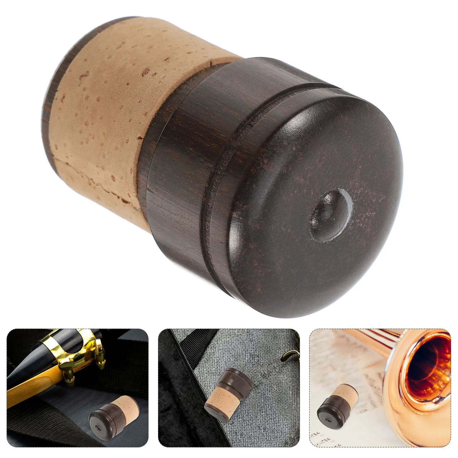 

TOYANDONA 1pc Tenor Saxophone End Plug Ebony Accessory Musical Instrument Cover