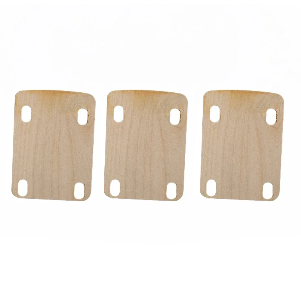 Electric Guitar Neck Shim Set, 0 25 0 5 1 Degree Tapers, Solid Maple Construction, Perfect Neck Angle Alignment