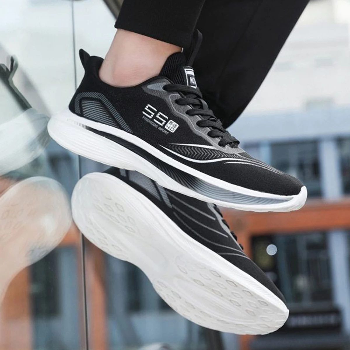 Running Shoes for Men Autumn Chunky Sneakers Basketball Shoes Hiking Walking Shoes Men  Sneakers Plus Size Luxury Brands