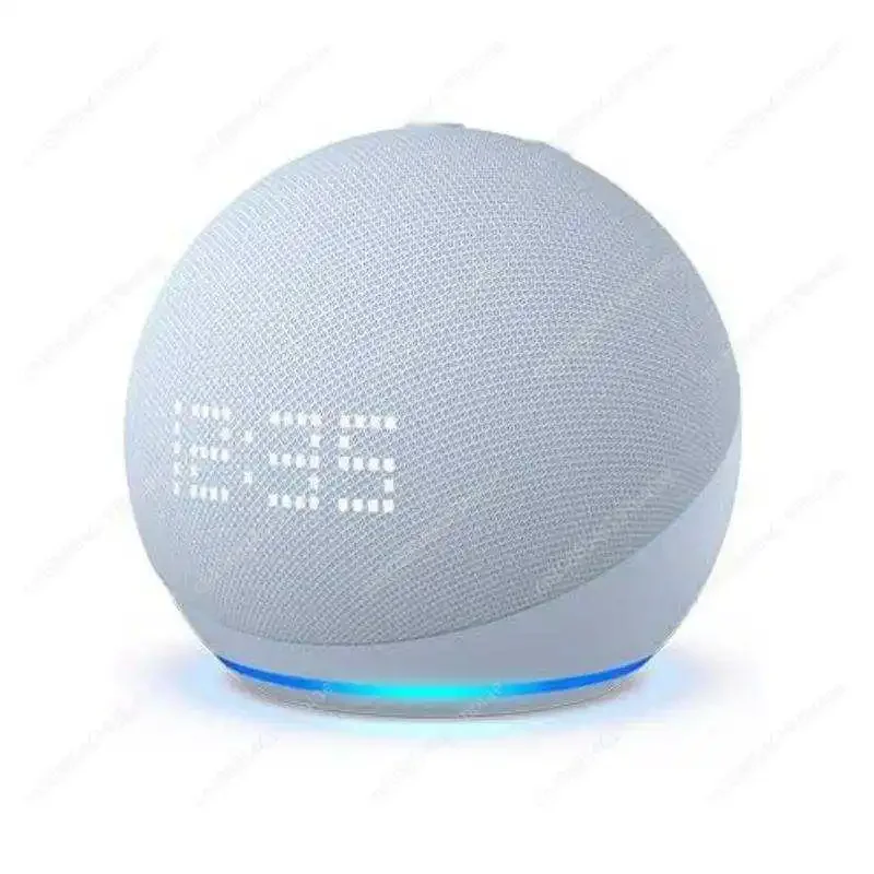 New Echo Dot (5th Generation, Released) with Clock | Smart Speaker with Clock and Alexa