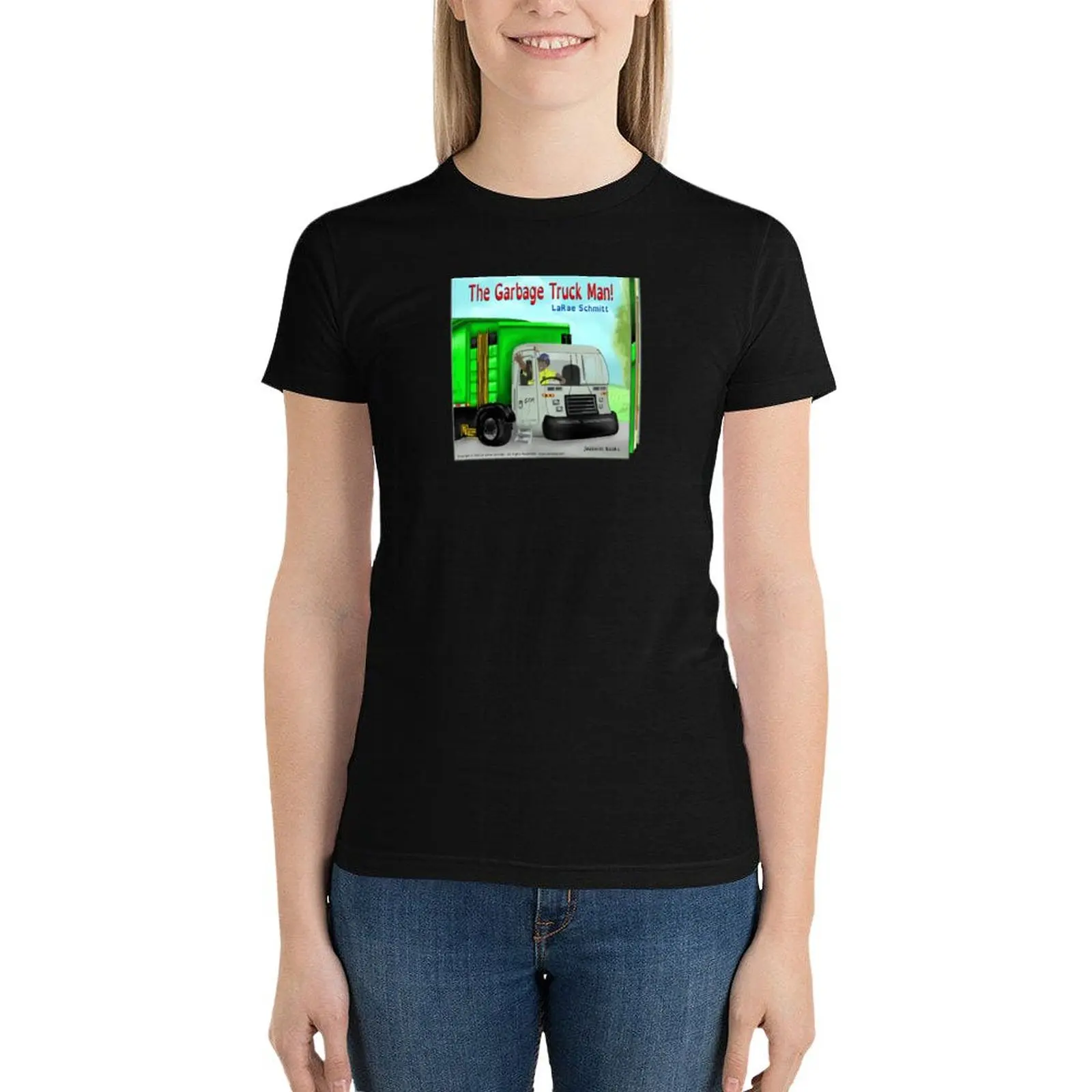 The Garbage Truck Man! - Depiction of the Book T-Shirt Aesthetic clothing customizeds ariat shirts for Women