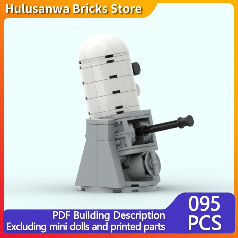 

Phalanx Ciws Military Equipment Model MOC Building Bricks War Equipment Modular Technology Gifts Holiday Assemble Children Toys