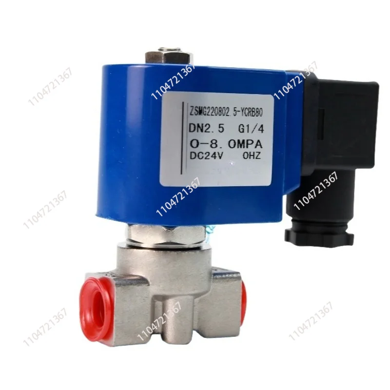 High pressure solenoid valve Low power consumption High pressure Long time power on Heat proof 1 minute 2 minutes 20MPA