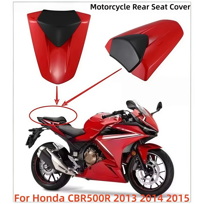 Motorcycle rear seat cover camel hump rear cover Fairing accessories for Honda CBR500R CBR 500 R CBR500 500R 2013 2014 2015