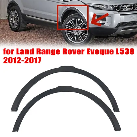 Front Left/Right Wheel Arches Fender for Land Range Rover Evoque L538 2012 -2017 ABS Replace Moulding Fender Trim accessories