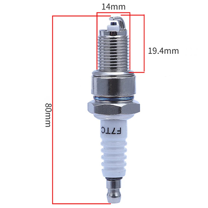 1Pcs Spark Plug F7TC For Engine GX120 GX160 GX200 GX240 GX270 GX340 GX390 pumplawn mover