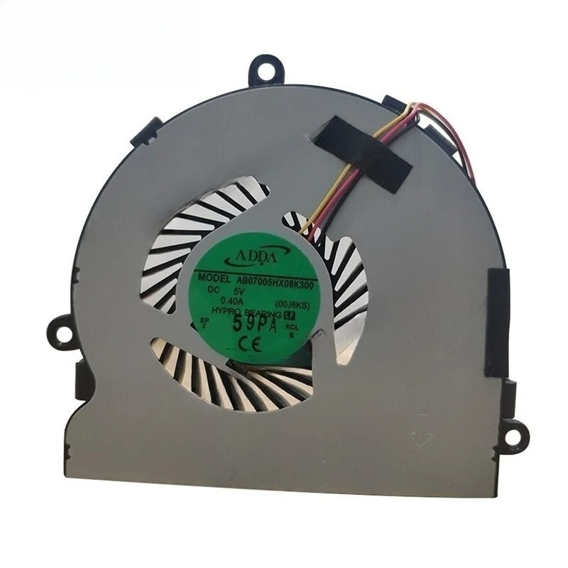 HTS   ADDA Fan AB07005HX08K300 Axial Fan DC 5V 0.40A 3-Pin Laptop / CPU Cooling Fan 1PCS