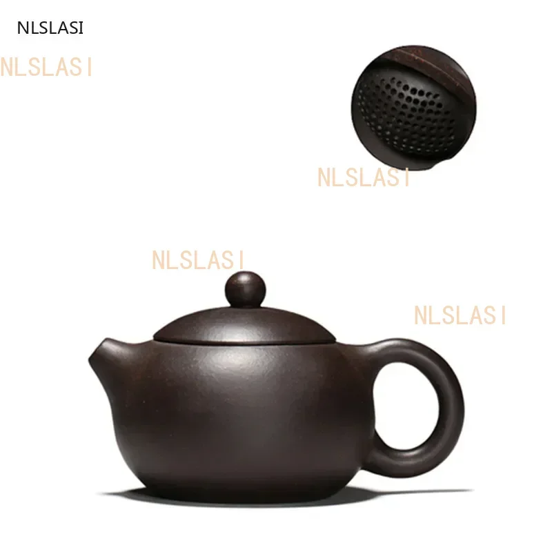 Yixing tea pot purple clay Xishi teapot beauty kettle Raw ore Handmade Tea set authentic Tie Guanyin Puer 188 ball hole filter