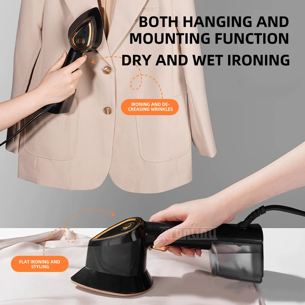 مُبخّر ملابس قابل للطي، مكواة معلقة منزلية، كي محمول، ماكينا دي بلانشادو