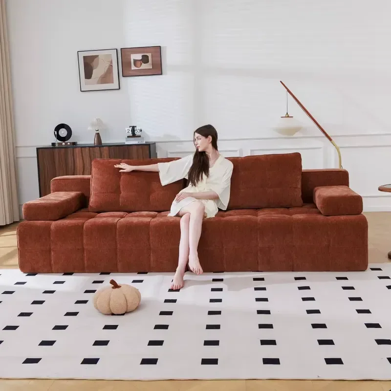 Modular Sofa Cover for Lawrence Compression Set Foldable Bed Living Room Furniture Protector Vacuum Storage Compatible