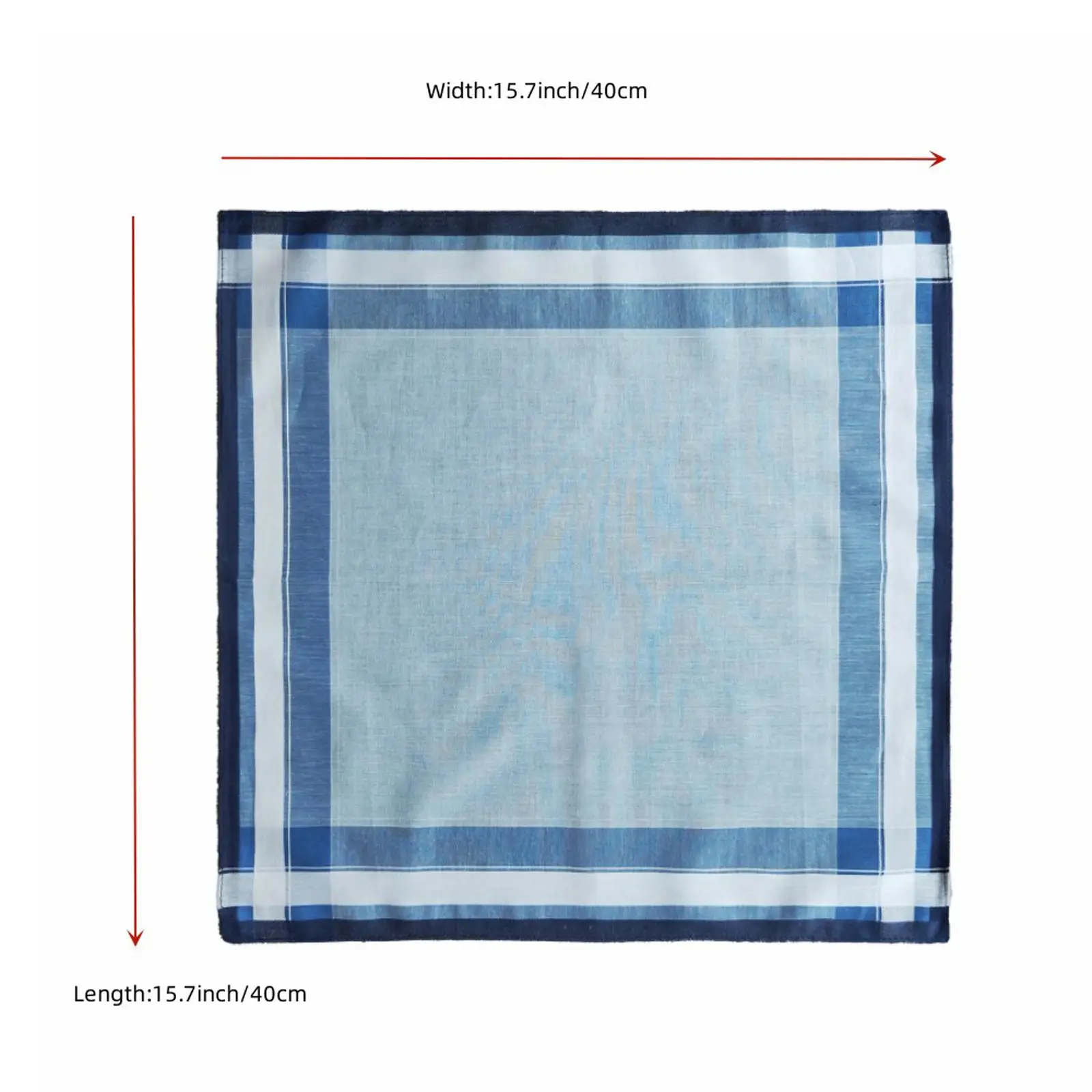 6 قطعة مناديل رجالية قطنية جيب مربعة بالمناديل 40 سنتيمتر متنوعة الألوان عصابات رجالي بالمناديل لعيد الميلاد حفلة موسيقية عادية