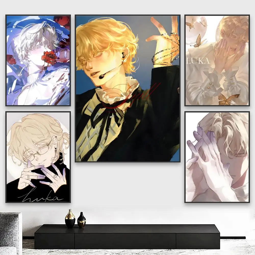 Anime A-alien Stage Luka Poster Elegant And Affordable Wall Art Stickers For Dormitory Living Room And Bedroom Spaces
