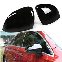 Gloss Black Car Rearview Mirror Cover Side Mirrors For Mercedes Benz A-Class W177 A180 A200 A250 2019 2020 2021 2022 LHD