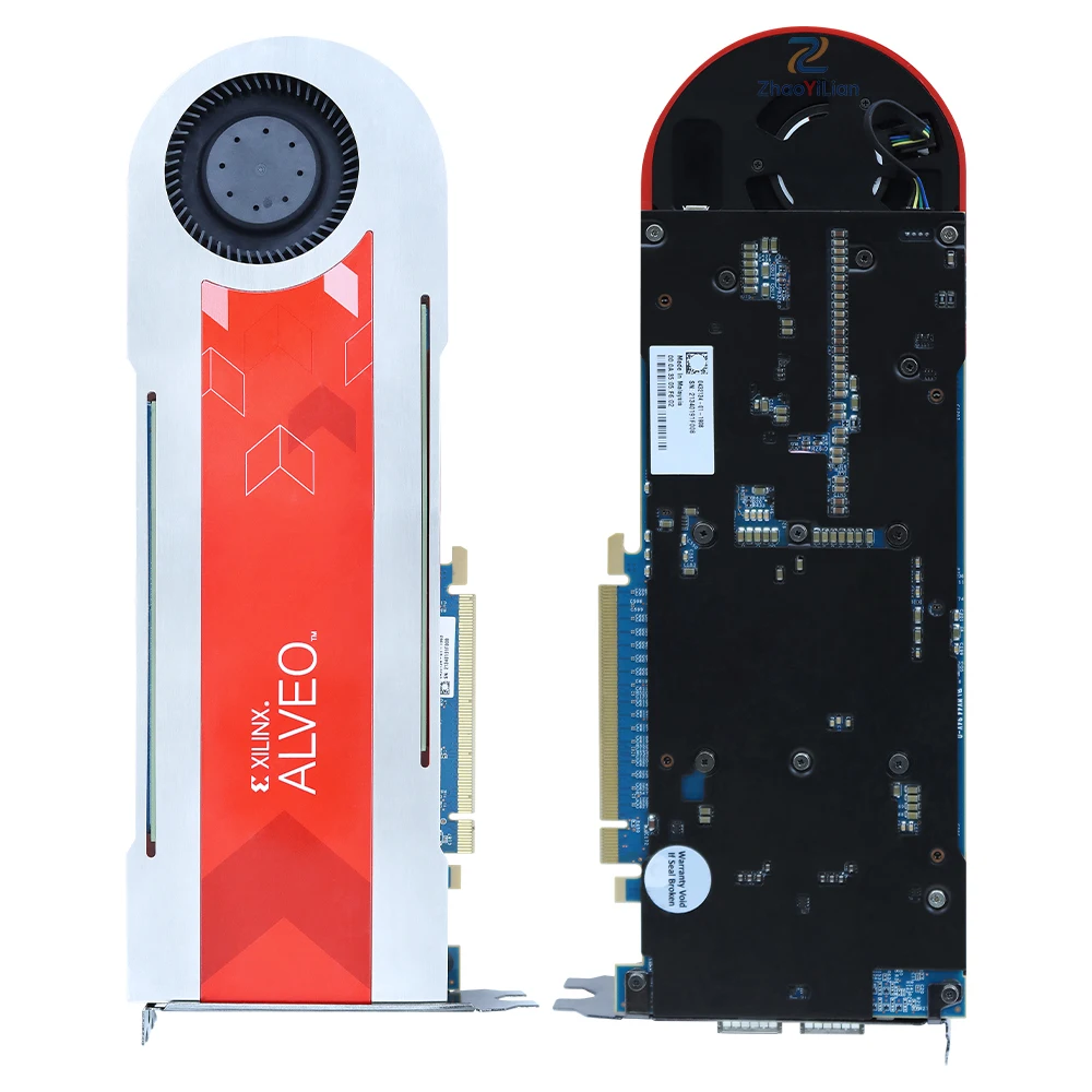 For A-U280-A32G-DEV-G AMD Xilinx Alveo U280 Active Cooling FPGA Accelerator Card 32GB DDR4 8GB HBM2 AI Inference Server Board