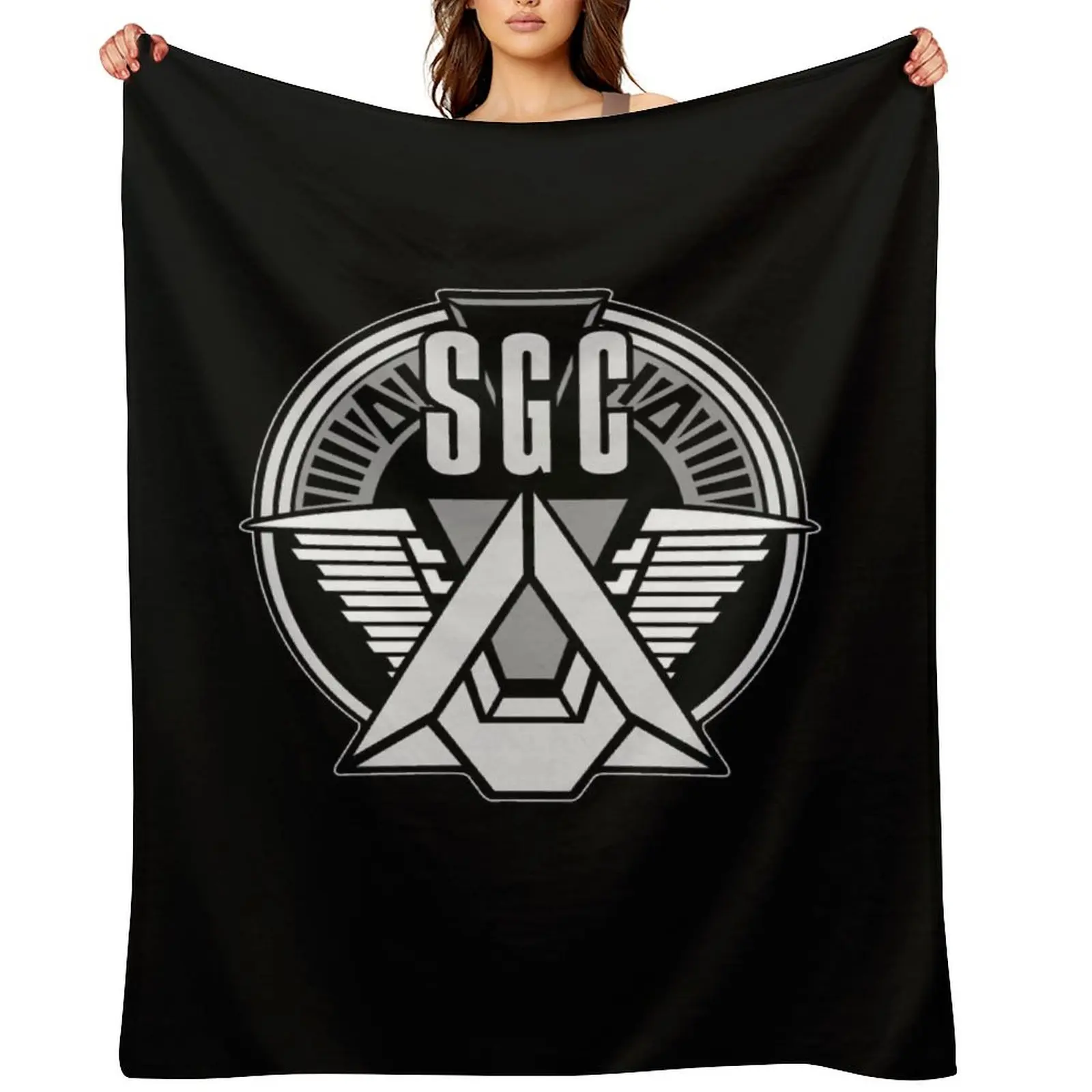 

SGC STARGATE COMMAND Throw Blanket For Baby Blankets For Sofas Summer Beddings Furrys Blankets