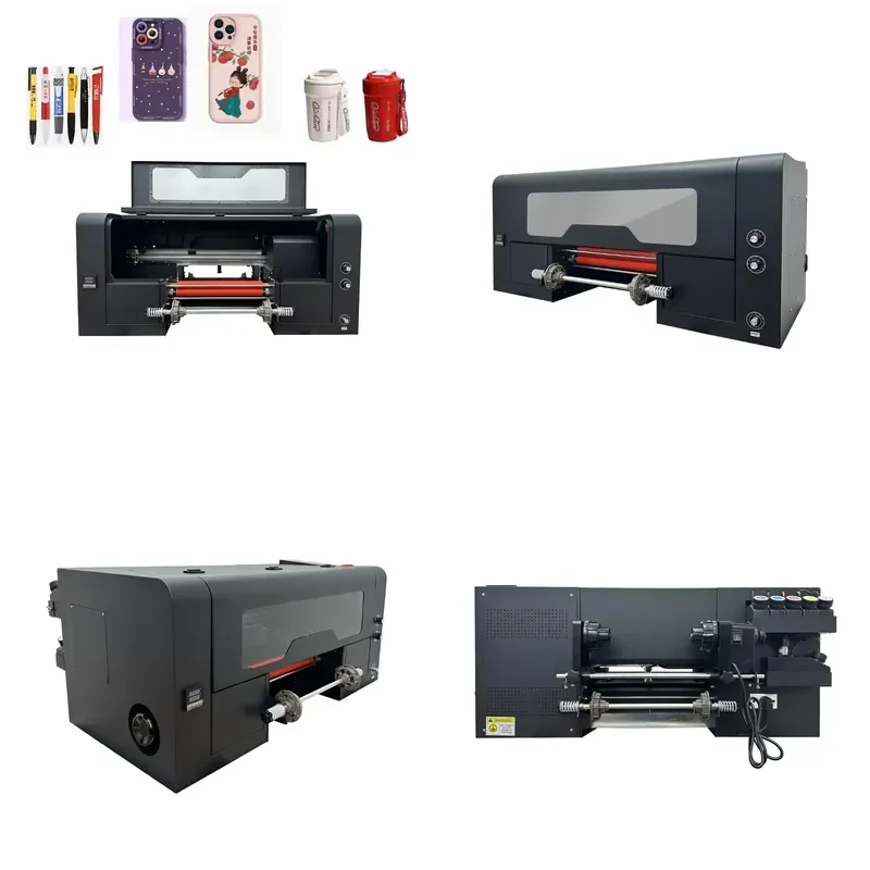 DTF UV Printer with Dual Printheads XP600 or TX800 Roll to Roll