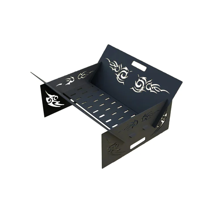 Custom Home Decor Garden Brazier Stove Wood Burning Fire Pit Outdoor Camping Corten Steel Metal Brazier Fire Pit Backyard Patio