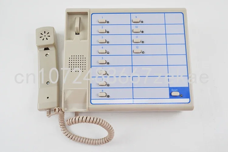 Elevator multi office intercom host NKT/NBT12 (1-1) 12A branch system/duty room monitoring 12 office hosts