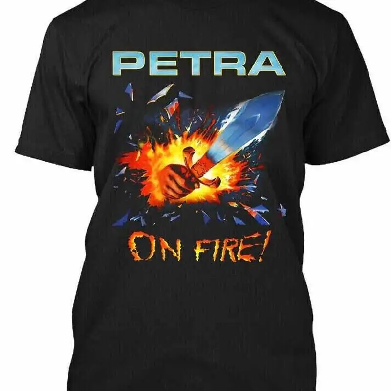 

Футболка On Fire Petra Band Classic черная S 5XL U034