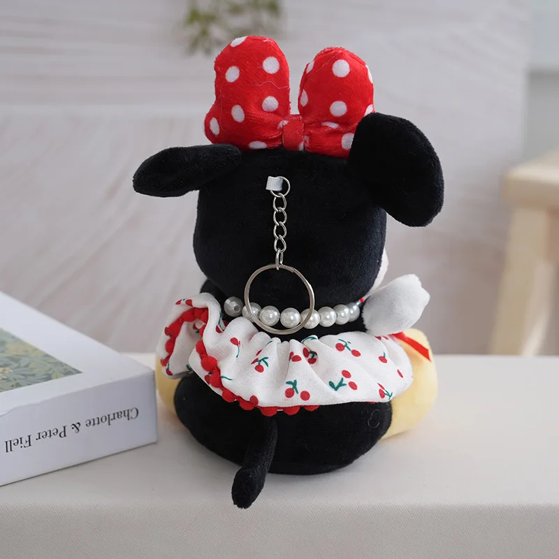 لعبة ديزني ميكي ماوس القطيفة ميني ماوس دمية القماش دمية الحلي الناعمة والمريحة هدية عيد الميلاد والكريسماس #4