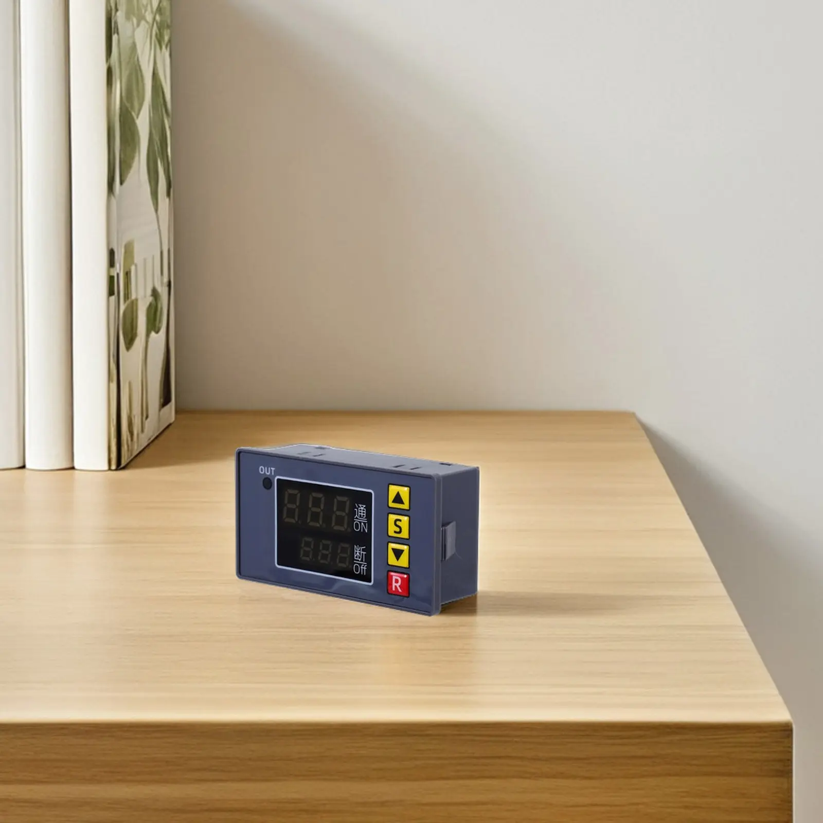 Multifunctional Delay Timer Module Programmable Cycle Timer Dual Digital Display Relay Module Time Delay Relay for Automation