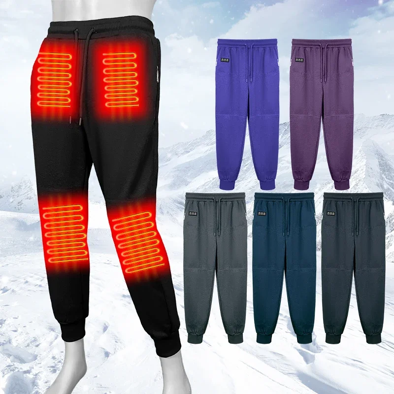 Outdoor Custom Sweatpants Men's Pants & Trousers Heated Pants with 3 heating levels