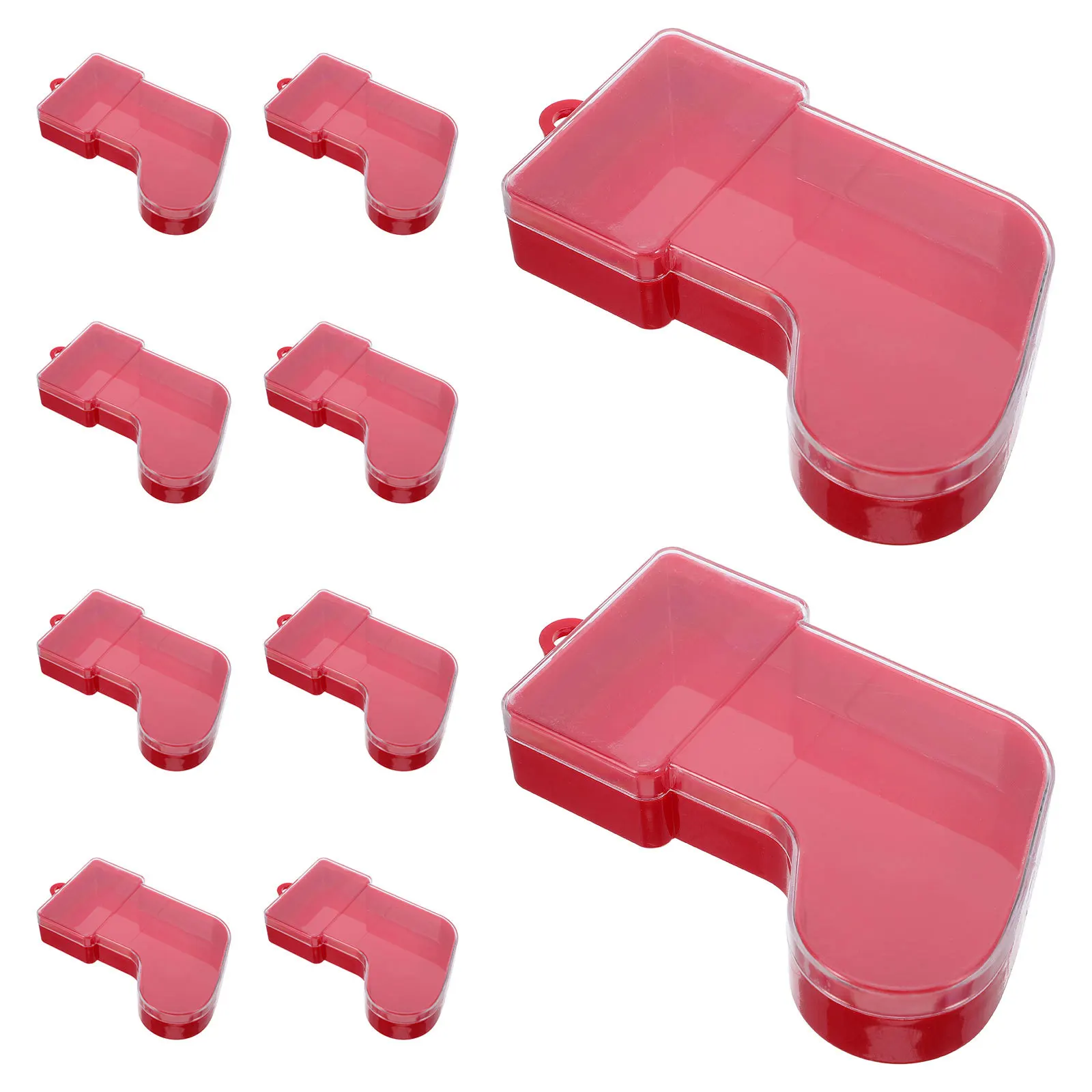 

10Pcs Christmas Decoration Packaging Box Plastic Hollow Tree Treat Containers for Holiday Party Favors Candy Gift Boxes