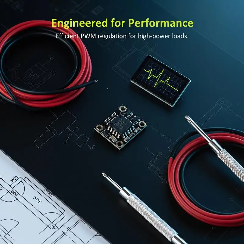 40A/80A/200A/300A Mini High Power MOS Trigger Switch Driver Module Effect Tube PWM Regulation Switch Control Panel Components
