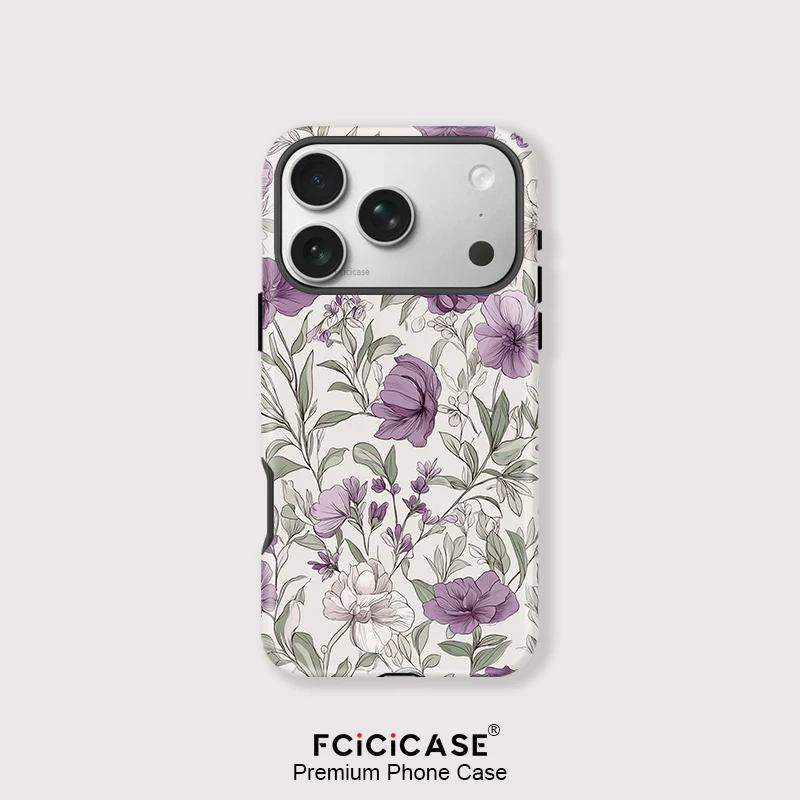 Чехол Fcicicase для iPhone 17 Air 16 15 Plus 14 13 12 11 Pro Max с цветочным узором, магнитный, для беспроводной зарядки, совместимый с MagSafe Чехол Fcicicase для iPhone 17 Air 16 15 Plus 14 13 12 11 Pro Max с цветочным узором, магнитный, для беспроводной зарядки, совместимый с MagSafe