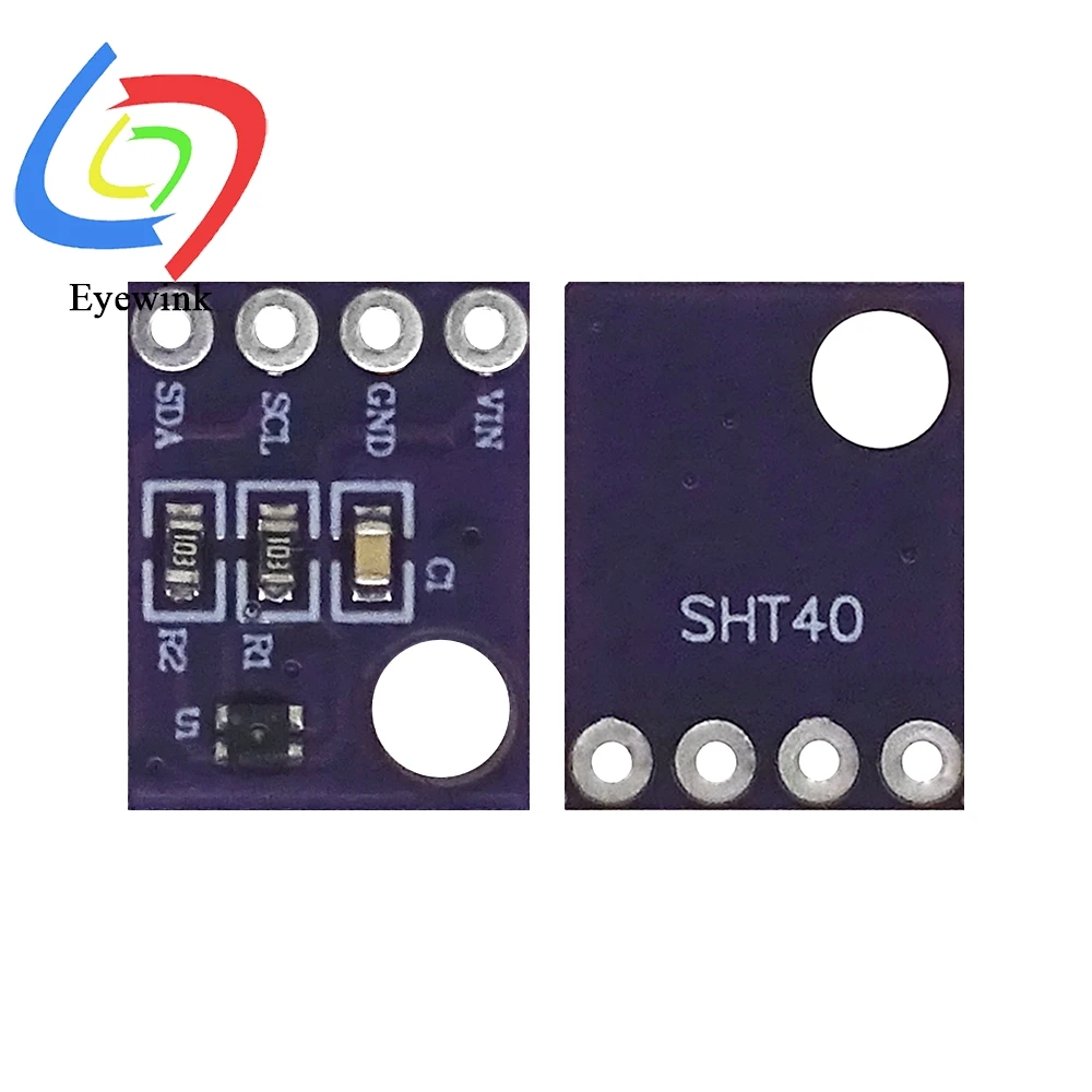High Accuracy SHT40 SHT41 SHT45 Digital Temperature and Humidity Sensor Module I2C Communication