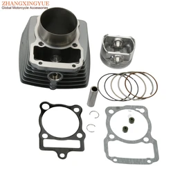 70mm Big Bore Cylinder Block Kit For CG300 CG 300cc 16mm Pin Motorcycle Engine Parts